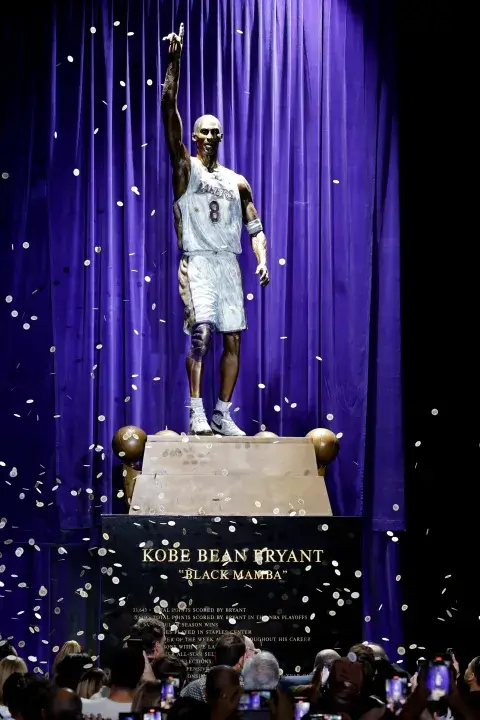 Kobe Bryant statue is an event that will forever be etched in the annals of basketball history