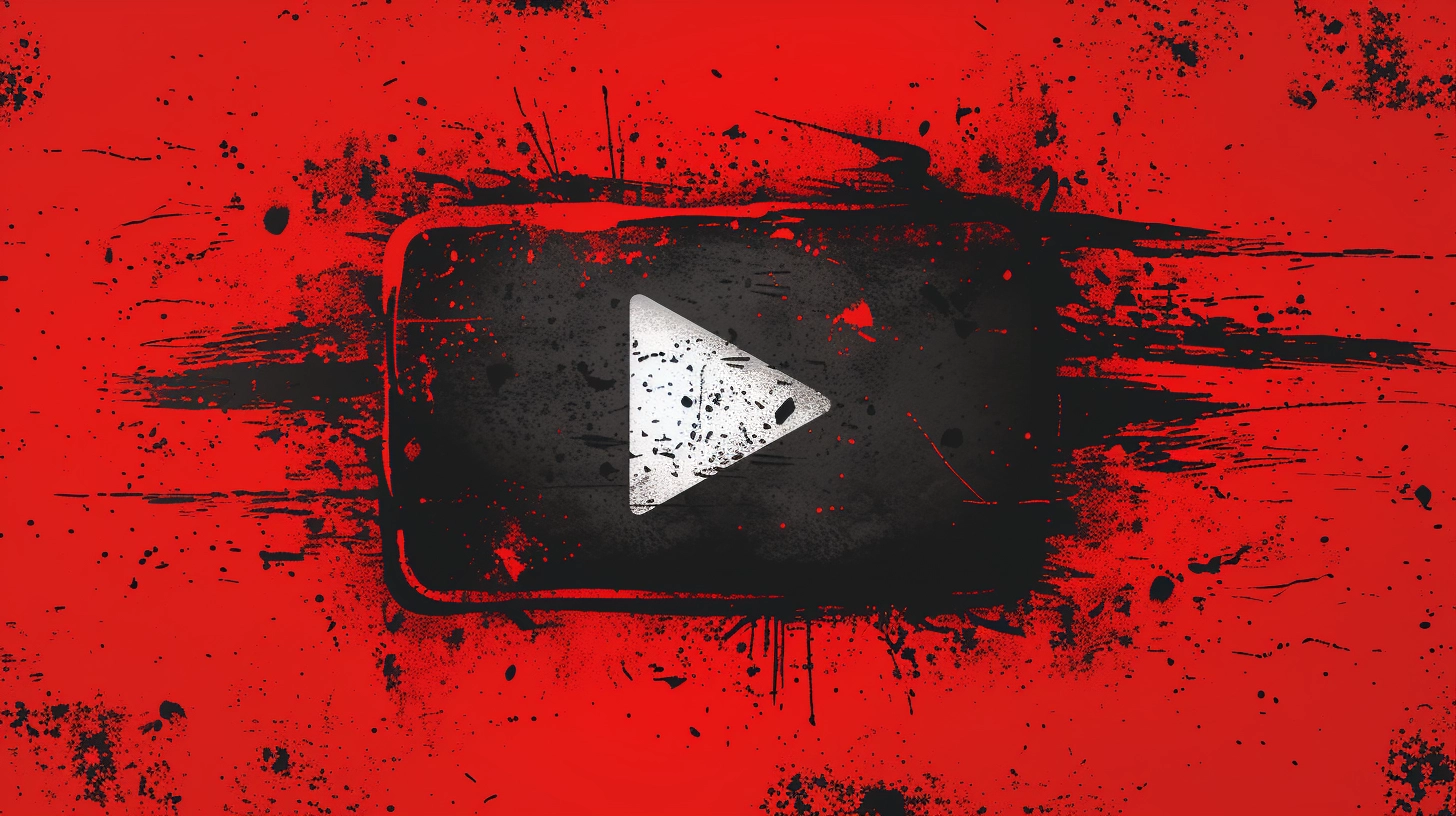 YouTube Channel: YouTube logo with a thumbs up icon, representing success and engagement on the platform.