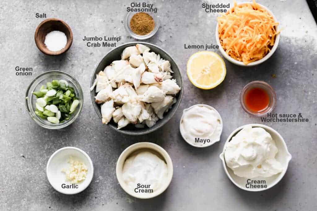 Variations of Crab Dips