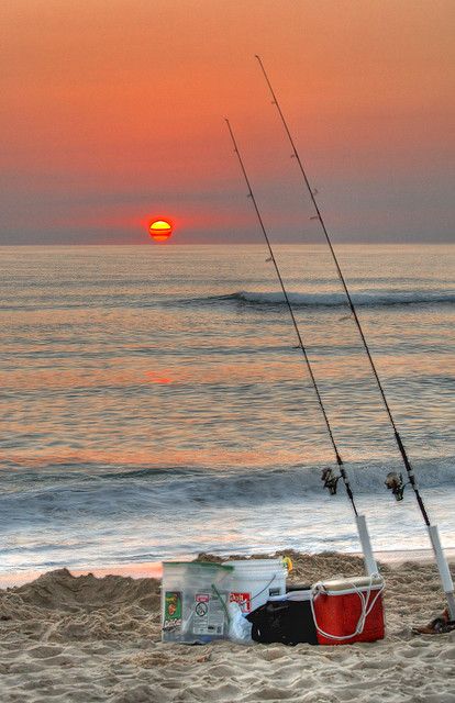 Mancing di Pantai