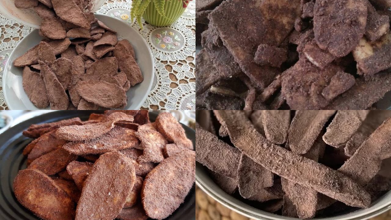 Keripik Pisang Cokelat