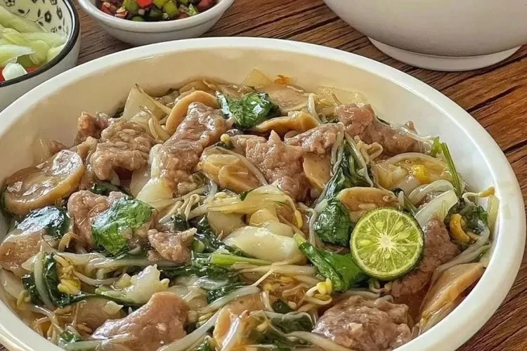 resep membuat Kwetiau Siram Sapi