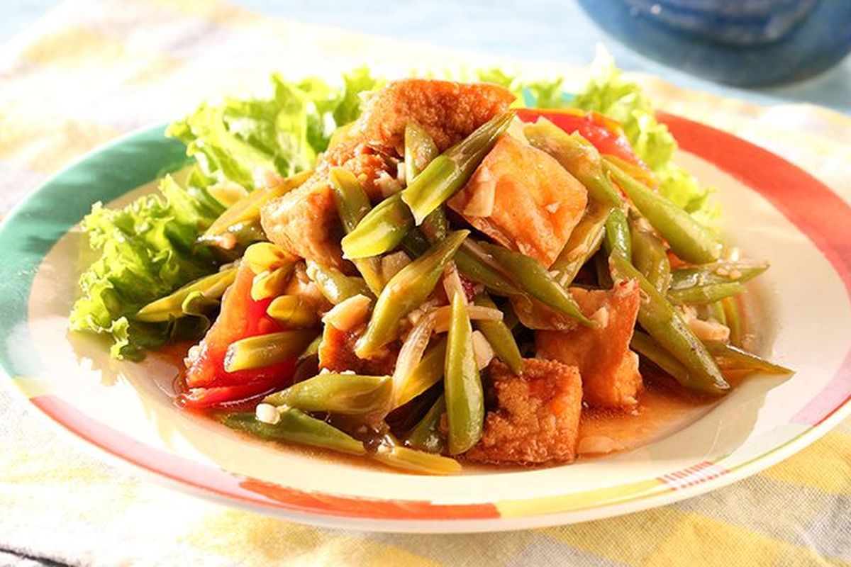 Oseng Buncis Tempe